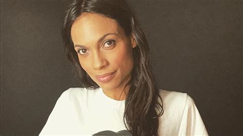 rosario dawson tits|Rosario Dawson Poses Nude for 39th Birthday: Pic 